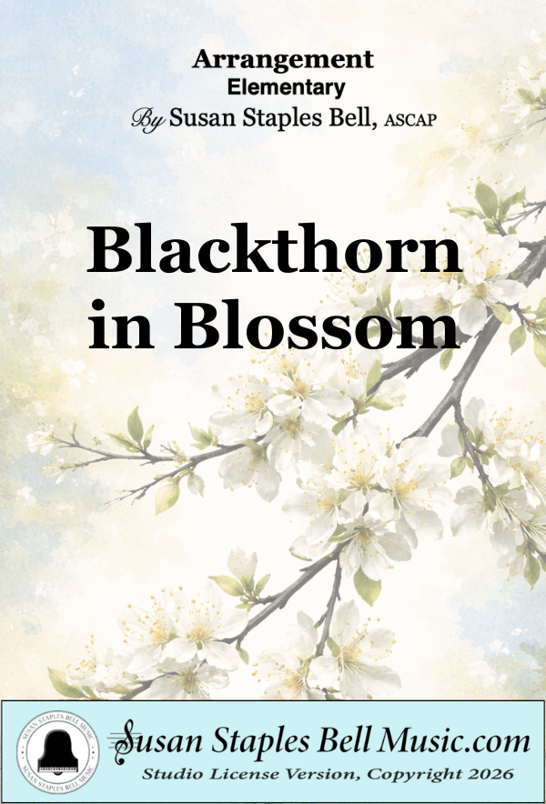 Blackthorn in Blossom, Easy Solo