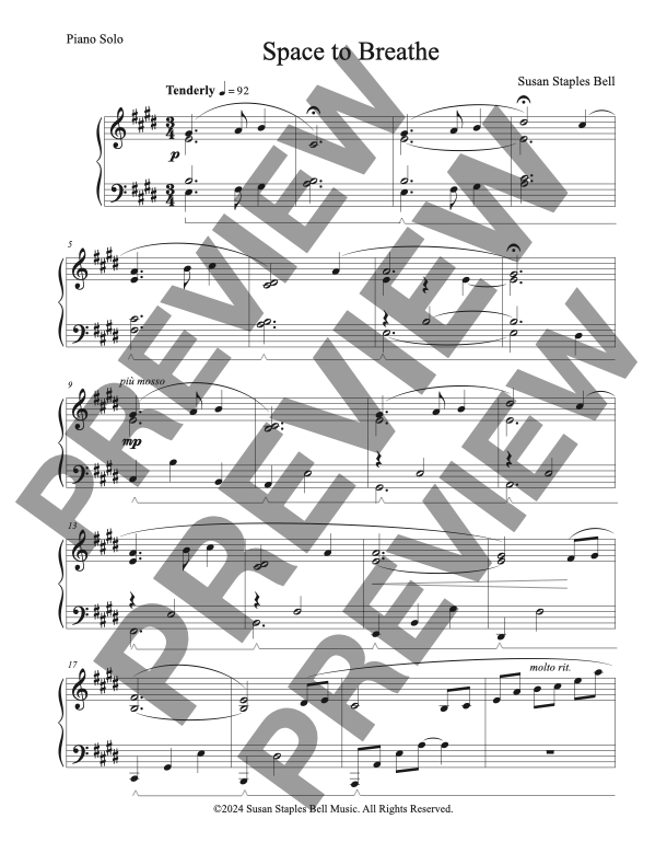 Space to Breathe, Solo - Image 2