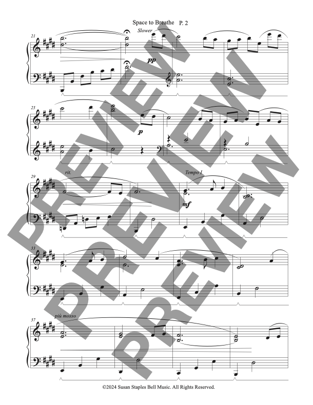 Space to Breathe, Solo - Image 3