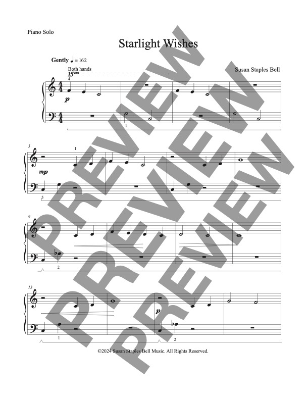 Starlight Wishes, Solo