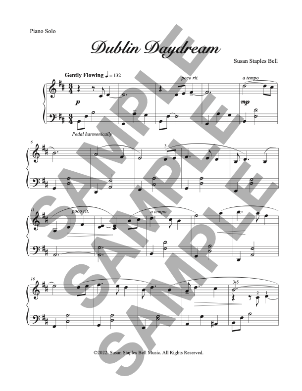 Dublin Daydream, Solo