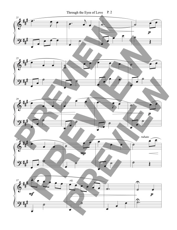 Through the Eyes of Love, Solo - Image 3