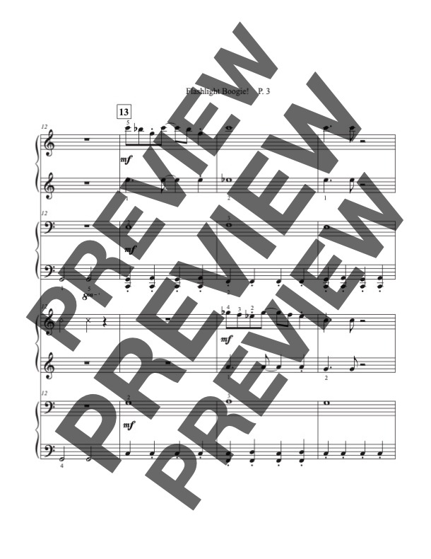 Flashlight Boogie! Piano Quartet - Image 4