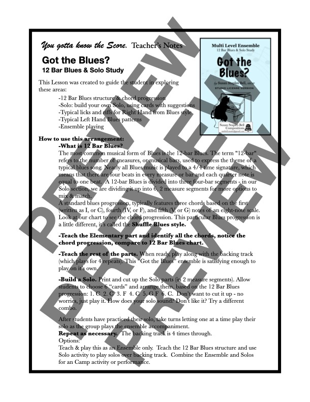 Got the Blues? Multi Level Ensemble - Image 2