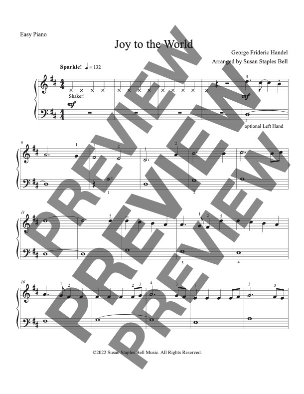 Joy to the World, Multi Level Ensemble - Image 6