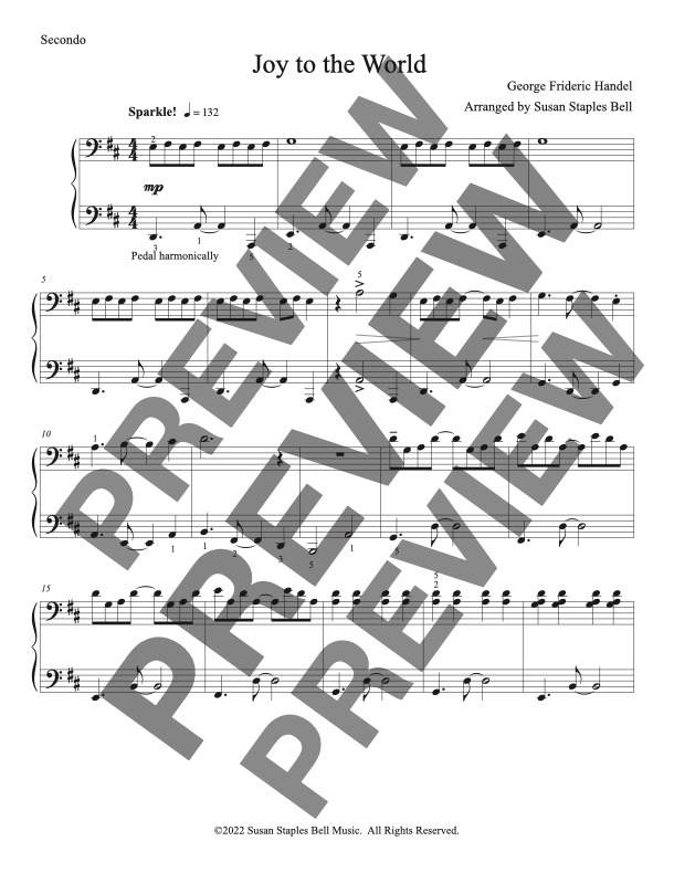 Joy to the World, Multi Level Ensemble - Image 8