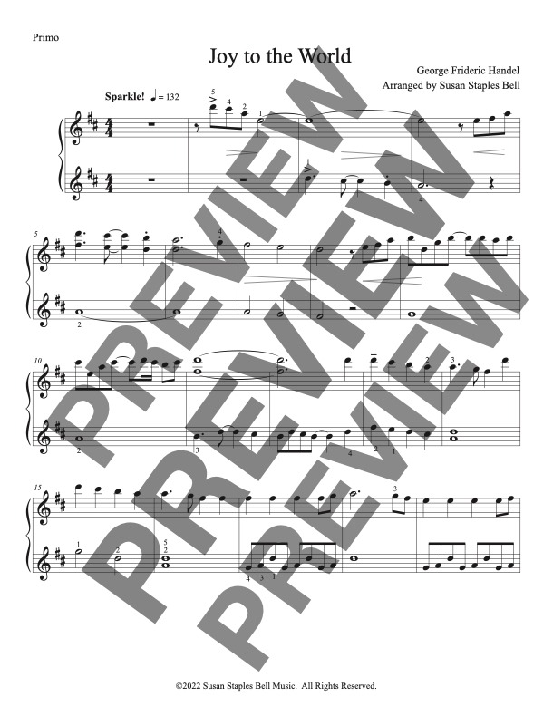 Joy to the World, Multi Level Ensemble - Image 9