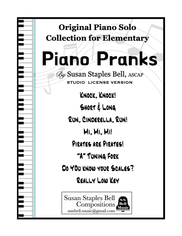 Piano Pranks, 8 Fun Solos for Elementary, Inspired by Jokes