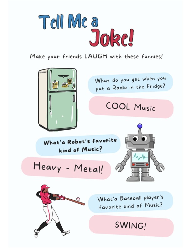 Piano Pranks, 8 Fun Solos for Elementary, Inspired by Jokes - Image 8