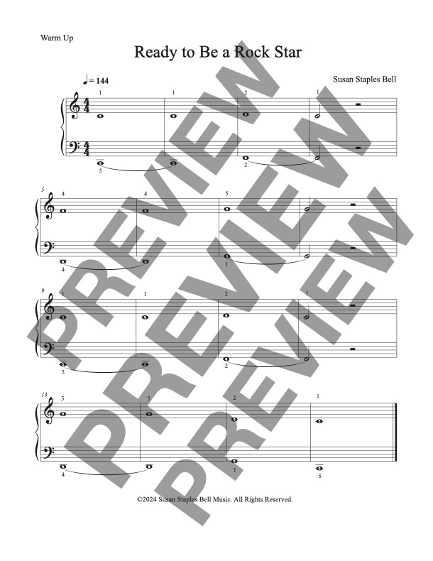 Ready to Be a Rock Star, Multi Level Ensemble