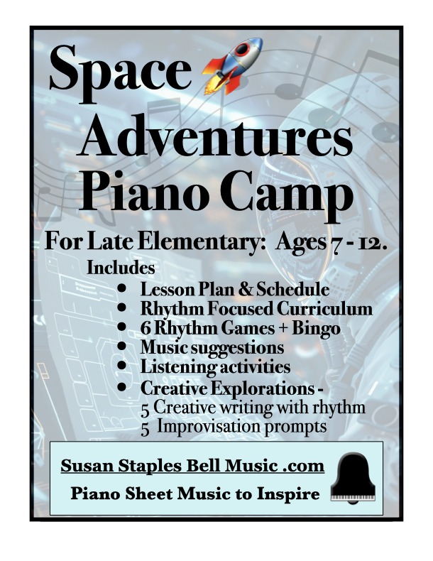 Space Adventures Piano Camp – 5 Days of Rhythmic Focused Fun