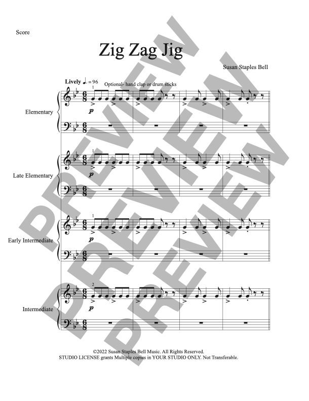 Zig Zag Jig, Multi Level Ensemble - Image 3