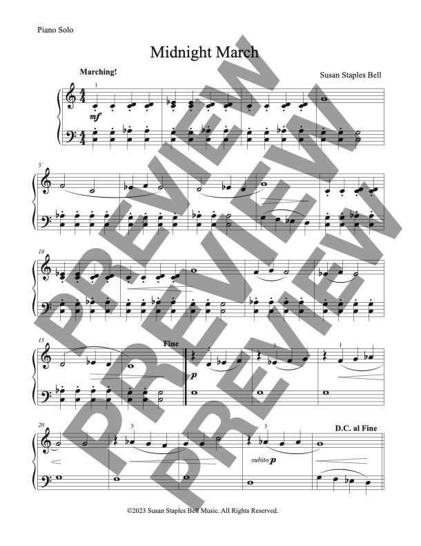 Midnight March, Solo - Image 2