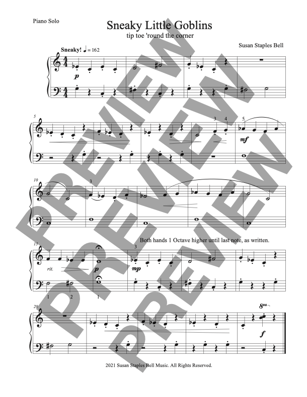 Sneaky Little Goblins, Solo