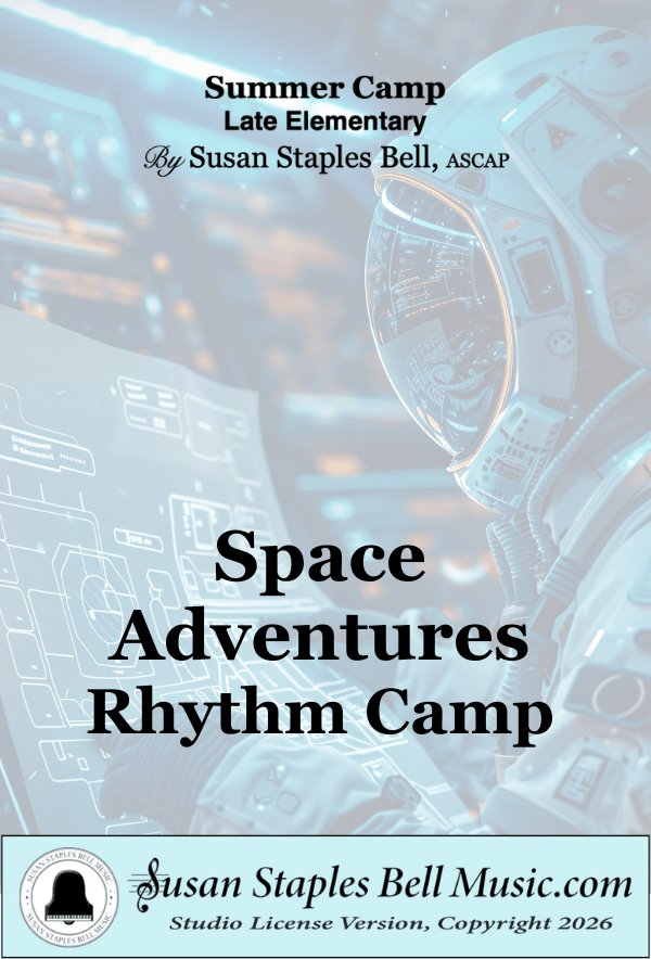 Space Adventures Piano Camp – 5 Days of Rhythmic Focused Fun