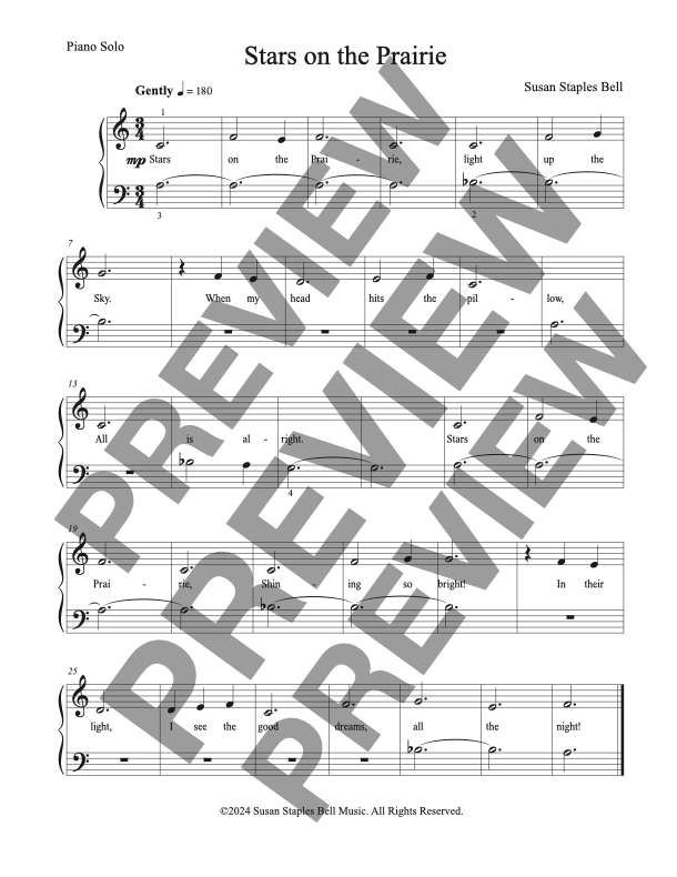 Stars on the Prairie, Solo