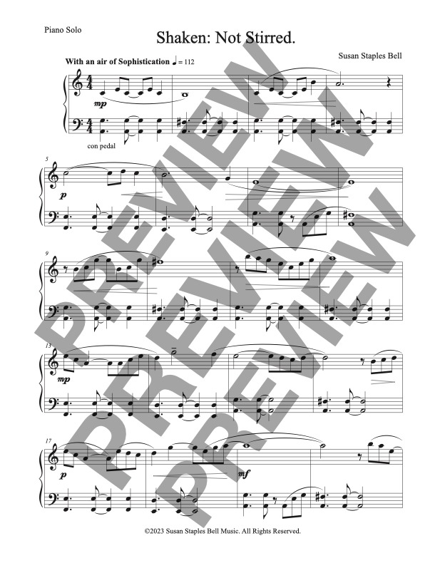 Shaken: Not Stirred, Solo - Image 2