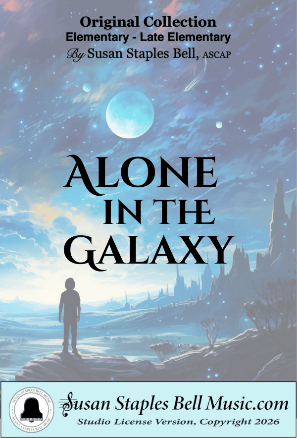 Alone in the Galaxy, Piano Solo (Left Hand Only Piece)