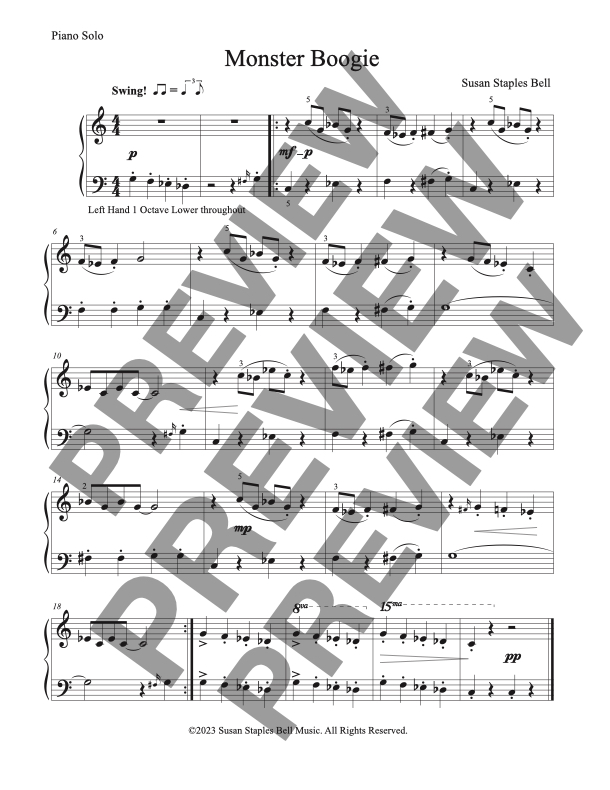 Monster Boogie, Blues/Boogie Solo - Image 2