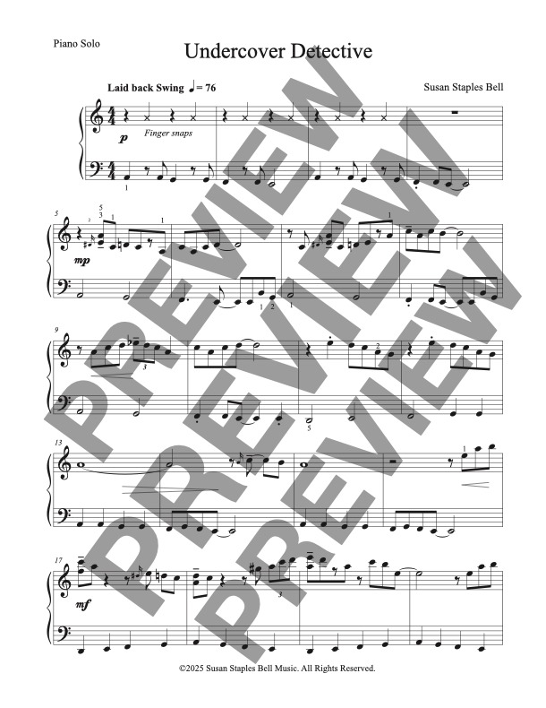 Undercover Detective, Slow Blues Solo - Image 2