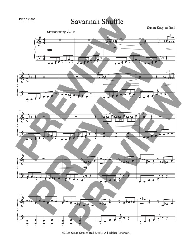 Savannah Shuffle, Solo - Image 2