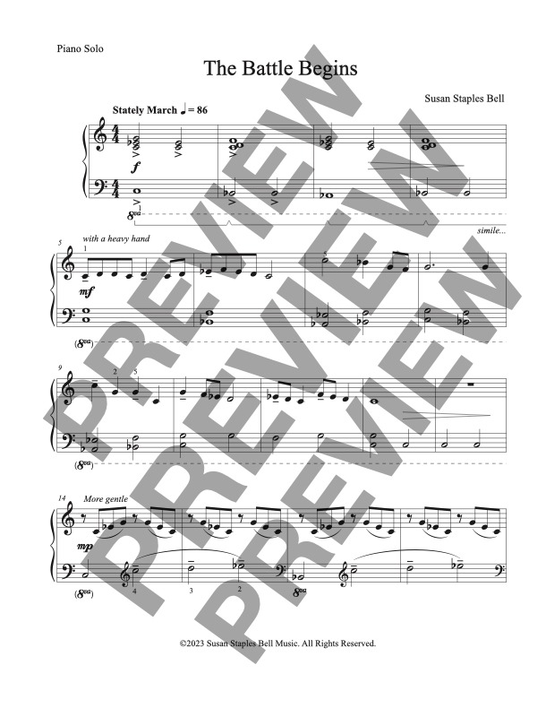 The Battle Begins, Solo - Image 2