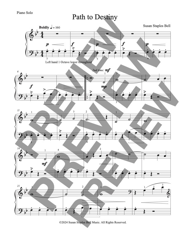 Path to Destiny, Piano Solo - Image 2