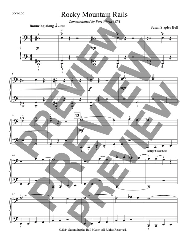 Rocky Mountain Rails, Duet - Image 2