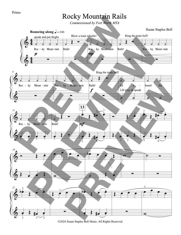 Rocky Mountain Rails, Duet - Image 3