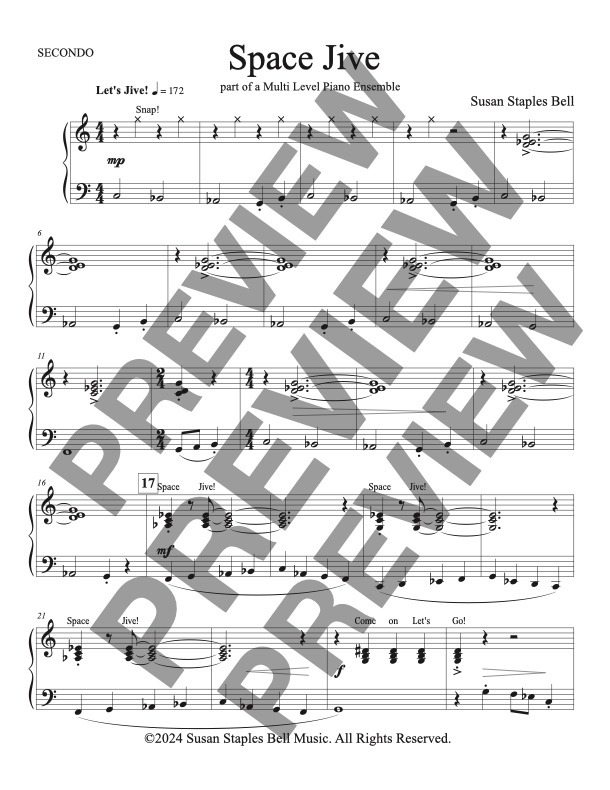 Space Jive, Duet (E. Inter) - Image 2