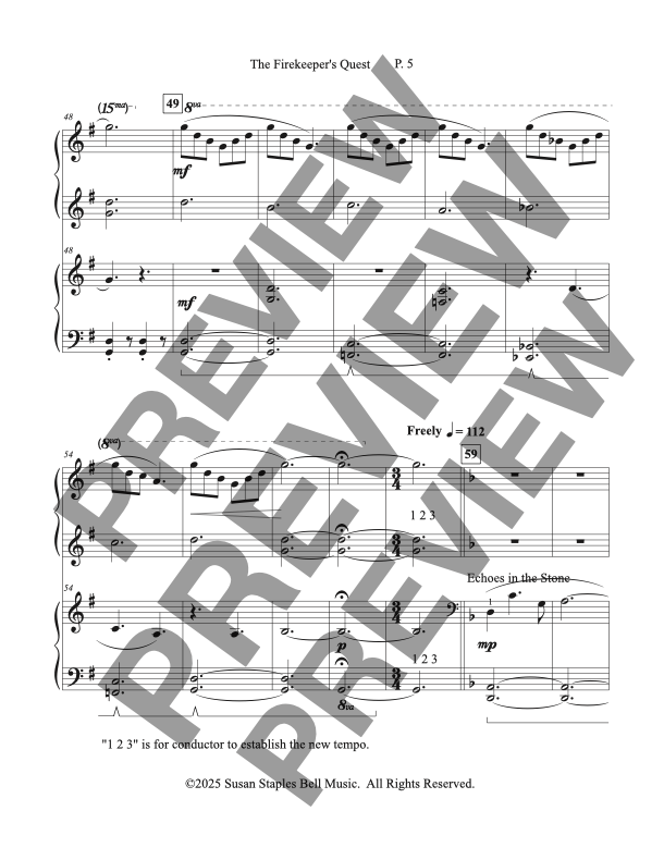 The Firekeepers' Quest, Duet - Image 3