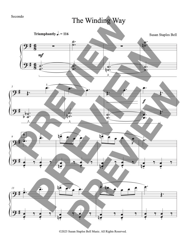 The Winding Way, Duet - Image 2